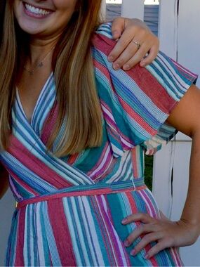 Striped Romper